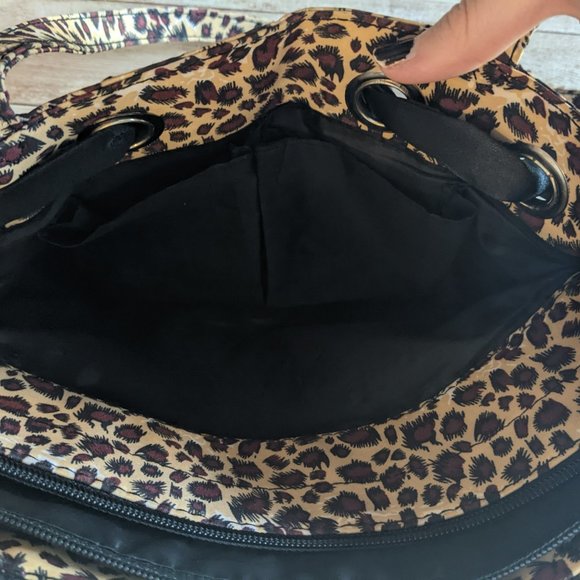 Leopard Print Shoulder Bag - Picture 6 of 7